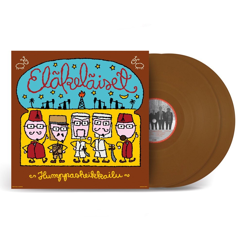 Eläkeläiset: Humppasheikkailu (brown 2LP)