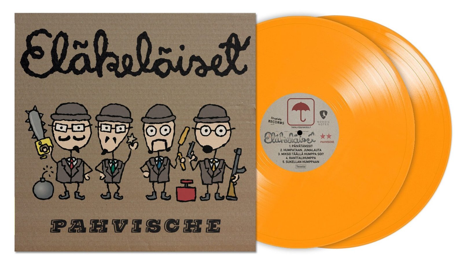 Eläkeläiset: Pahvische (2LP Orange vinyl)