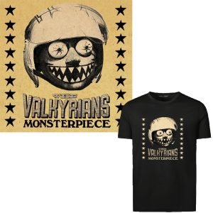 The Valkyrians: Monsterpiece levy & T-paita bundle