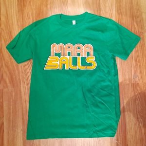 Mara Balls: uusi kesäinen VIHREÄ T-paita (T-paita)