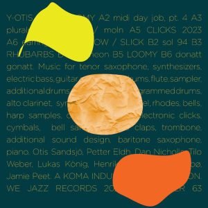 Otis Sandsjö: Y-OTIS TRE (orange LP)