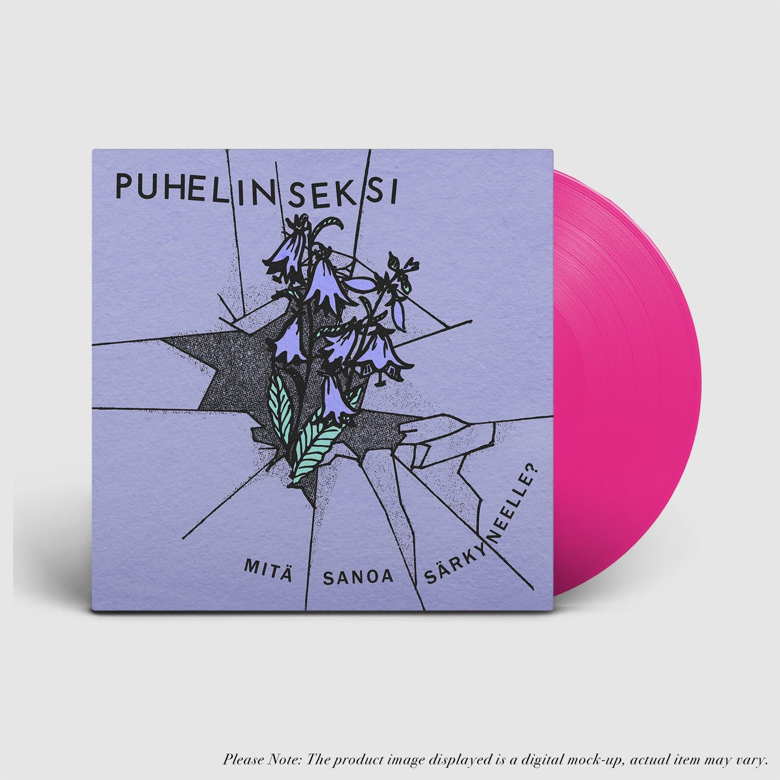 Puhelinseksi: Mitä sanoa särkyneelle? (transparent magenta LP)